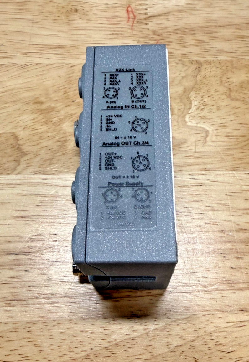 B+R X67AM1223 Rev K0 Analog I/O Modules 2x Inputs 2x Outputs