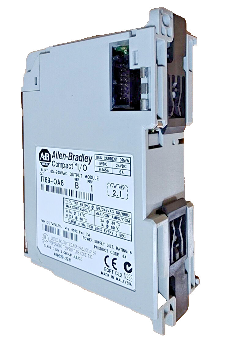 Allen Bradley 1769-OA8 / 1769OA8 CompactLogix Output Module Ser, B