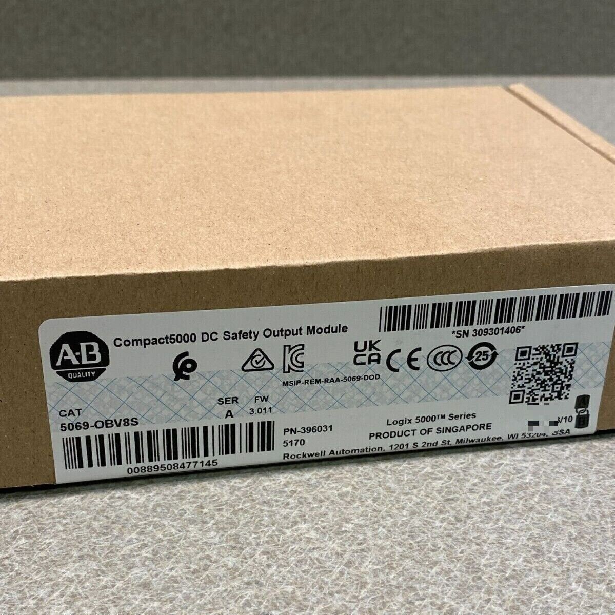 New NEW PLC 5069-OBV8S Compact I/O 8-Ch Safety Output Module 5069OBV8S