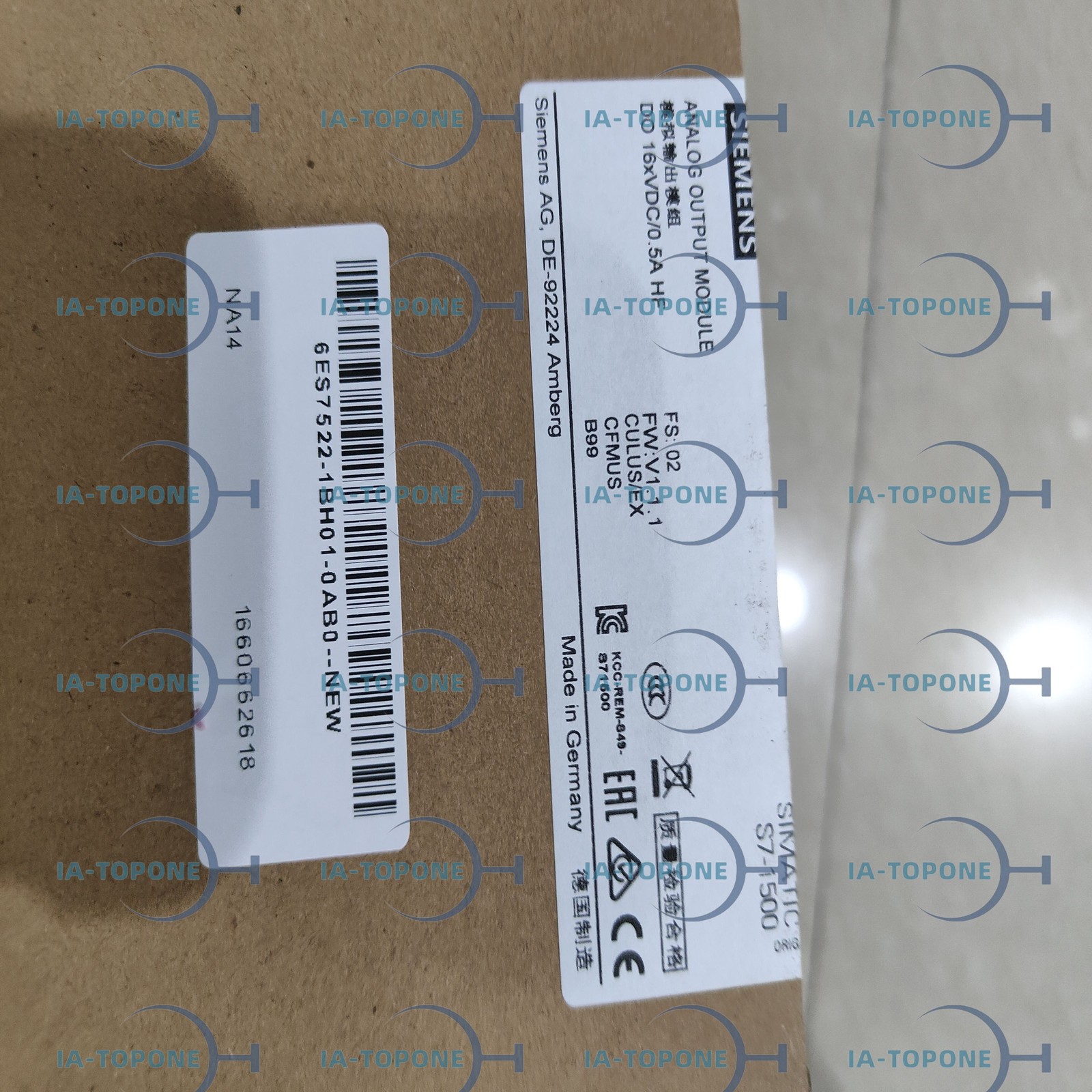 Free Ship ~1PC NEW Siemens 6ES7522-1BH01-0AB0 With 1 Year warranty