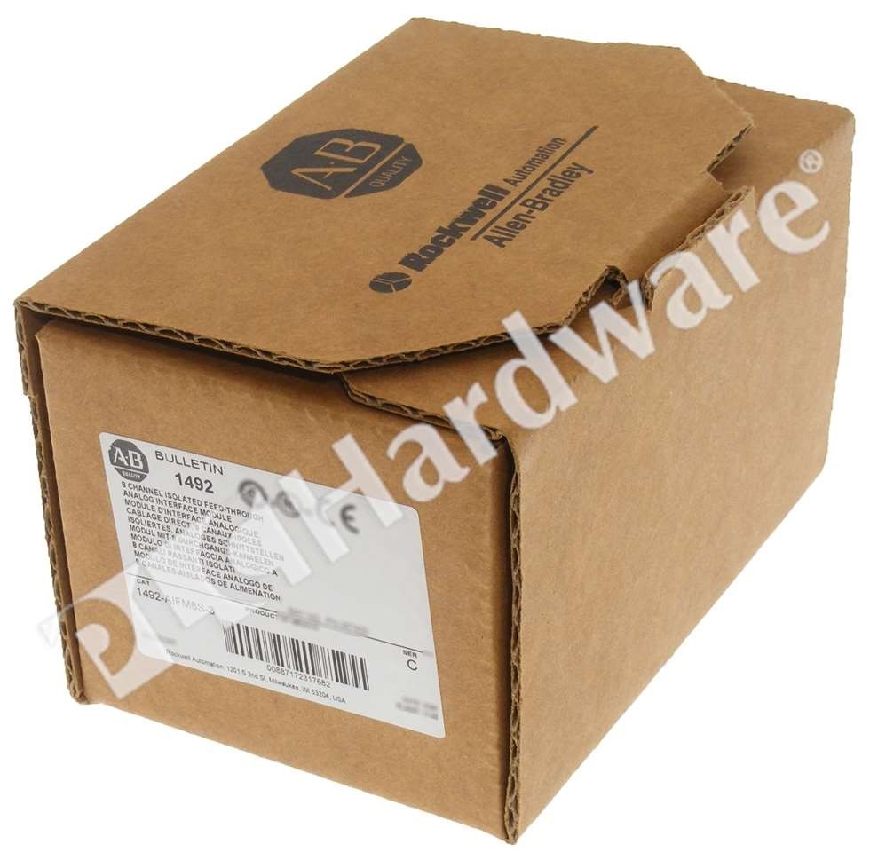 Open Pre-owned Allen Bradley 1492-AIFM8S-3 /C 8-Ch Analog Interface Module Read