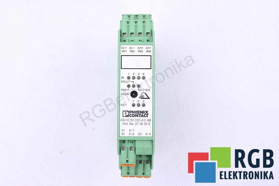 ASIIOSVDIO4/3AB PHOENIX CONTACT – Refurbished – 24 Months Warranty