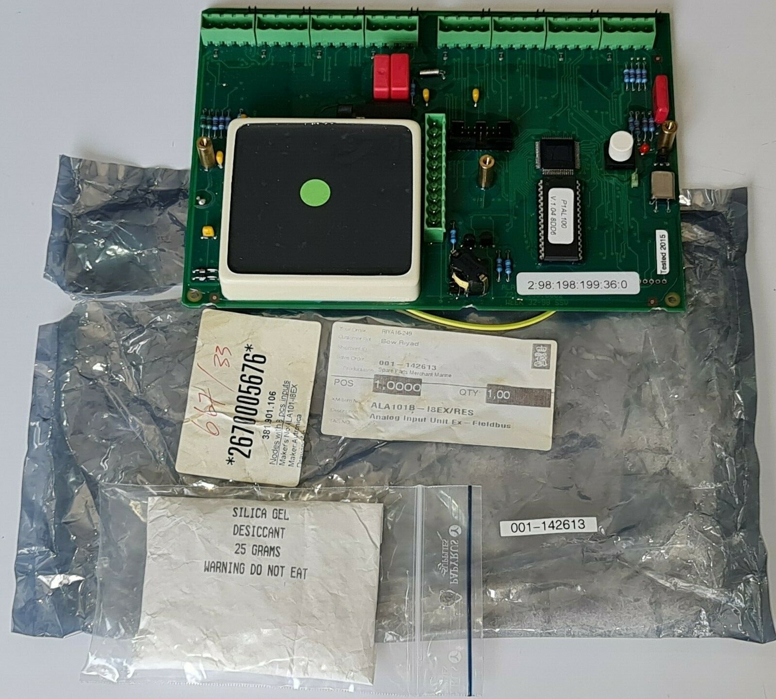 AUTRONICA/KONGSBERG ALA101B-I8EX/RES ANALOG INPUT UNIT EX-FIELDBUS 2670005676