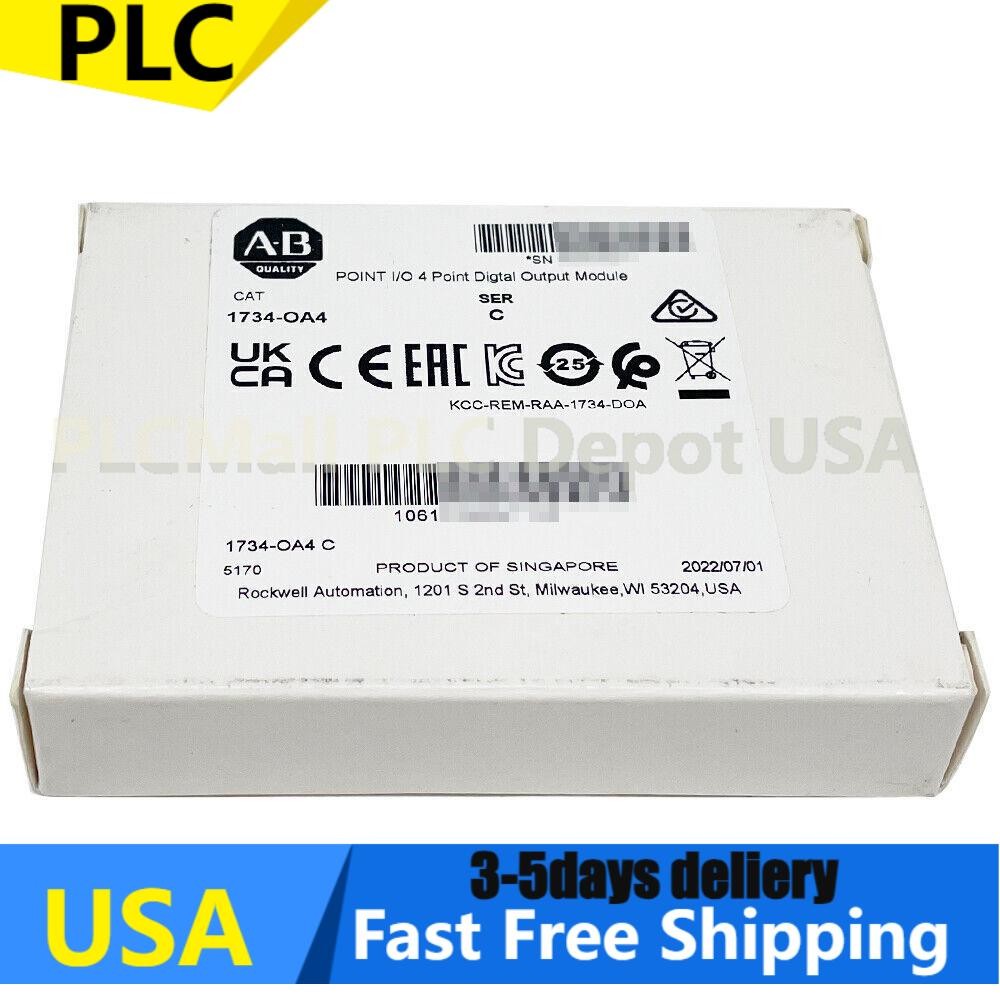 New Sealed 1734-OA4 I/O 4 Point Digital Output Module AB 1734OA4 US STOCK