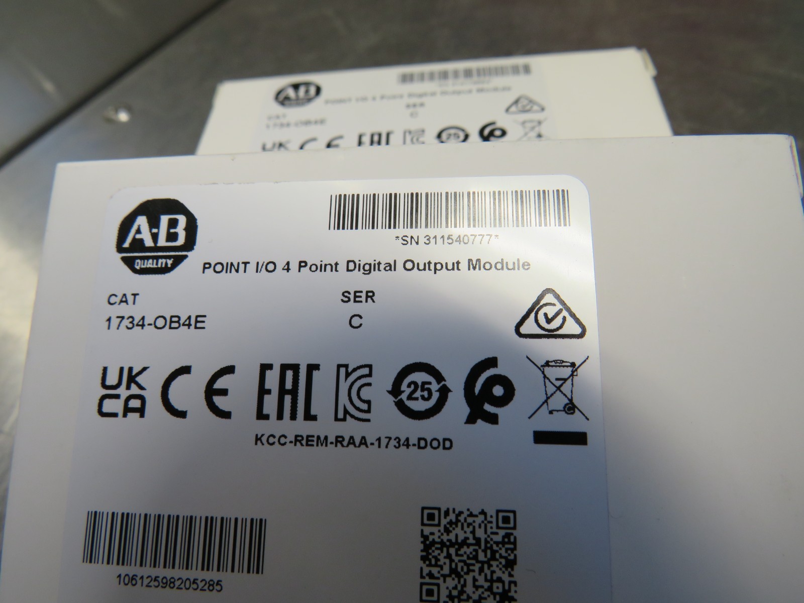 Allen Bradley 1734-OB4E Ser. C Module (Lot of 2)