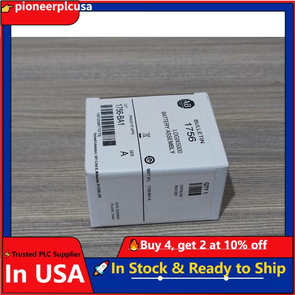 NEW IN BOX! ALLEN-BRADLEY SER.A LOGIX5000 BATTERY ASSEMBLY 1756-BA1 US Free Tax