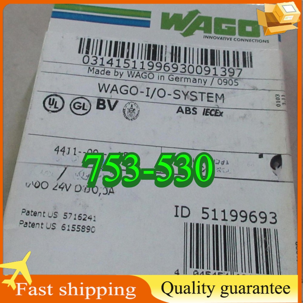 1PC WAGO 753-530 Profibus DP module NEW FAST SHIP