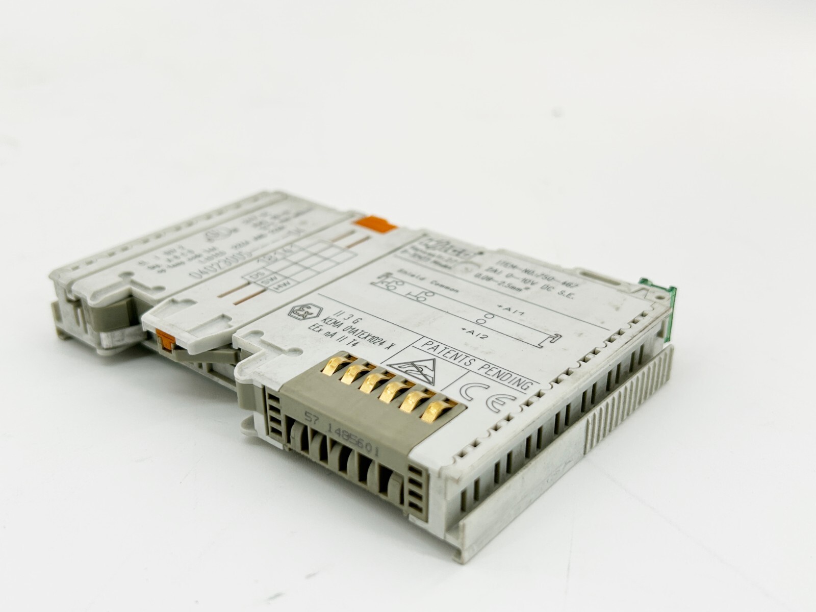 New Wago 750-467 Analog Input Module Single Ended 2 Channel 35V
