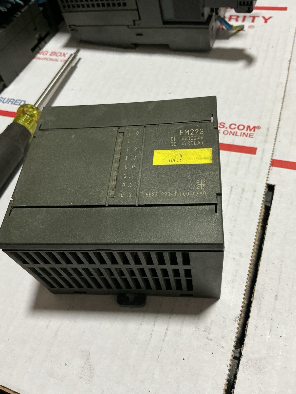 Siemens EM223 6ES7 223-1HF00-0XA0 S7/200 Digital PLC Input/Output Module A6