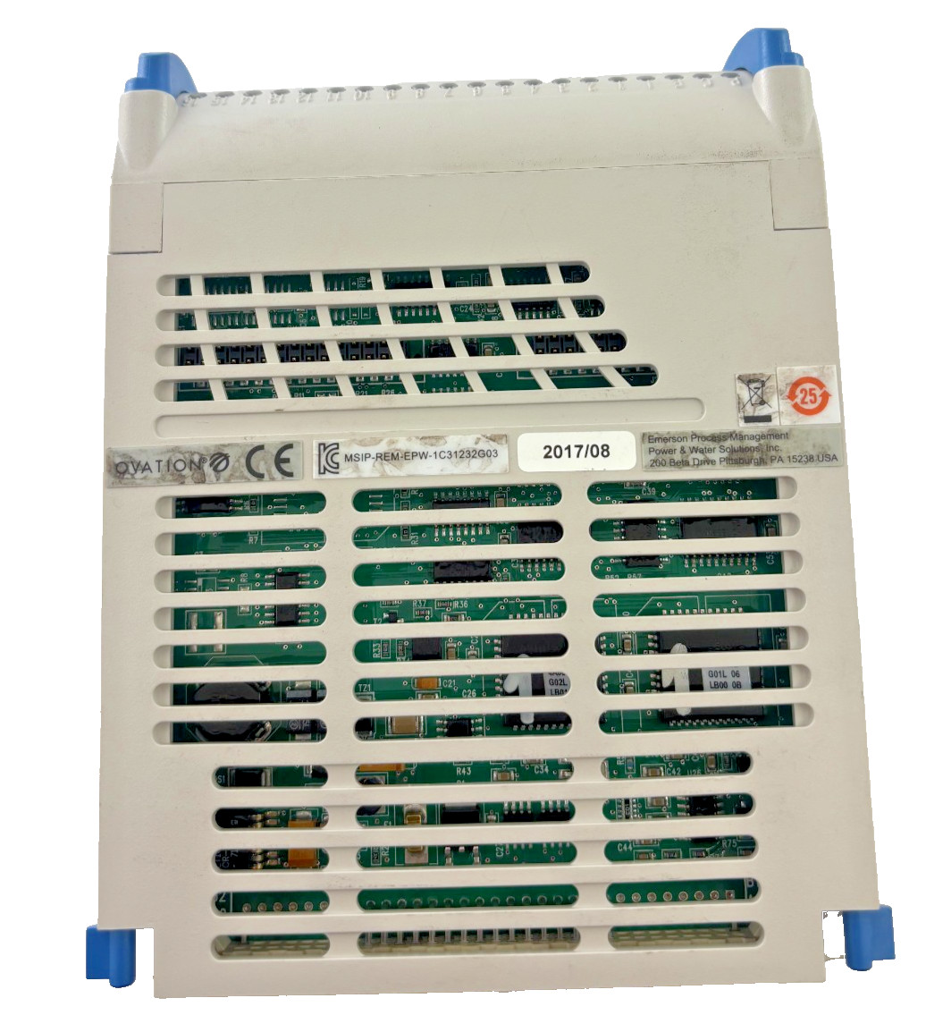 Ovation 1C31232G03 Differential Digital Input Module 125 VAC/VDC