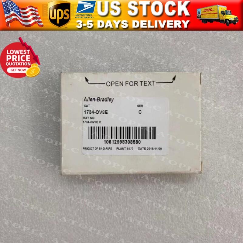 Factory sealed 1734-OV8E AB POINT I/O 8 points output Module new US Free Tax
