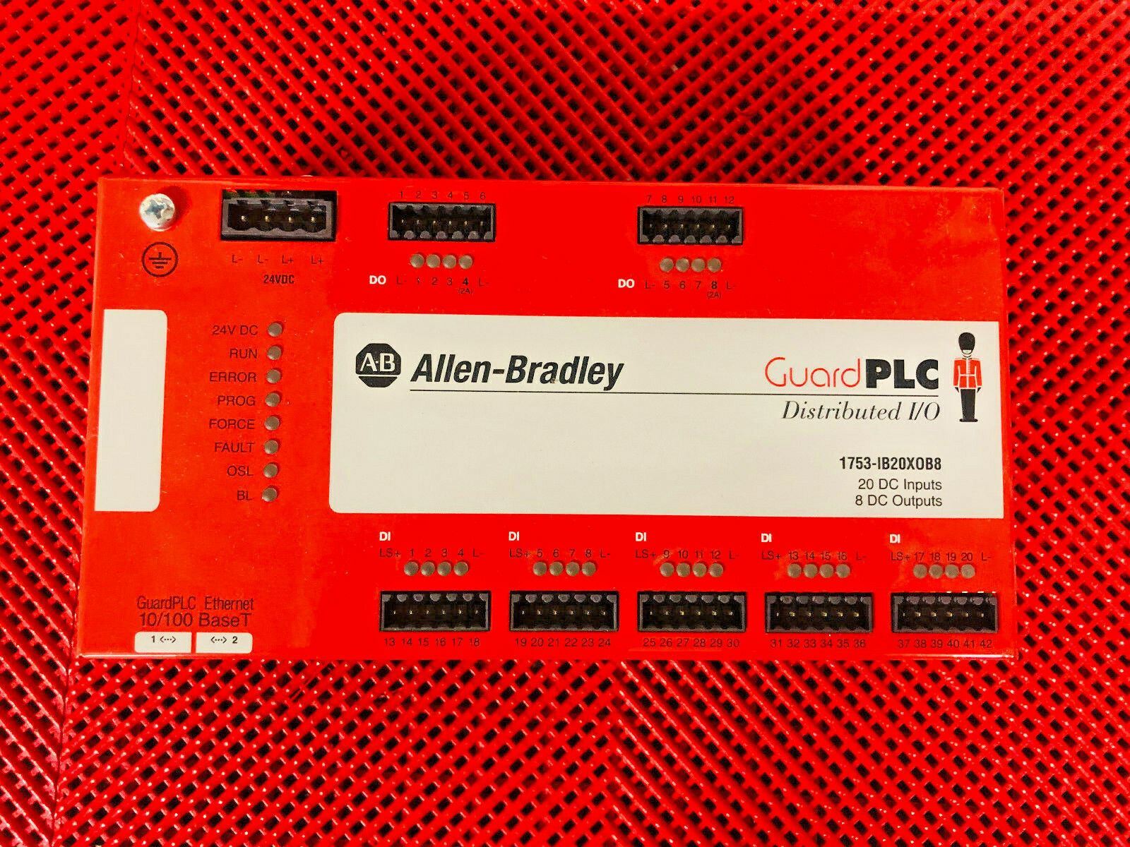 Allen Bradley 1753-IB20XOB8 GuardPLC Digital I/O Module 1753IB20X0B8, Ser A