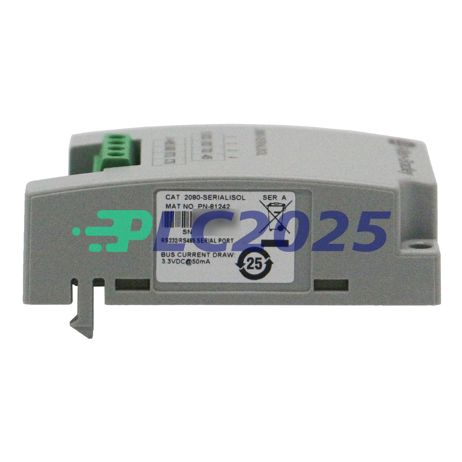 New Allen-Bradley 2080-SERIALISOL Micro800 Isolated Serial Port Plug-In