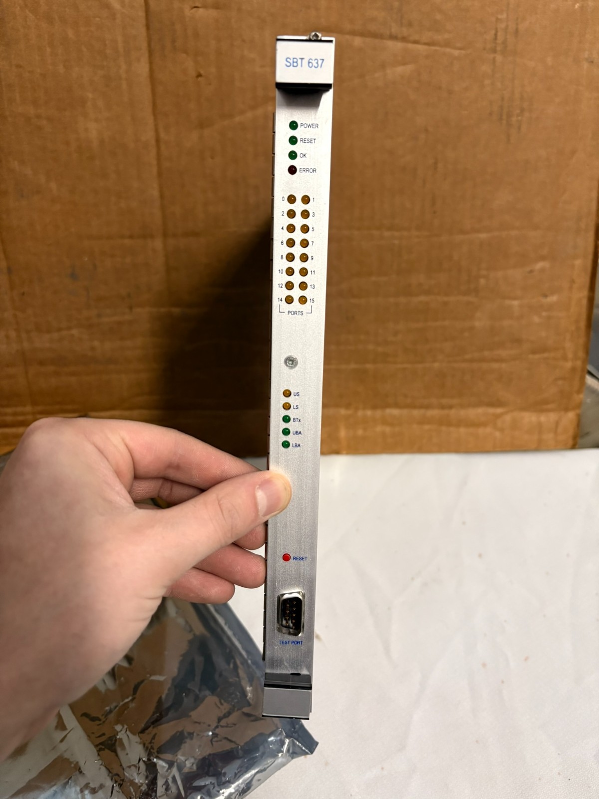 Speakerbus SBT 637 Module Card 02-00-486E US LS BTx UBA LBA