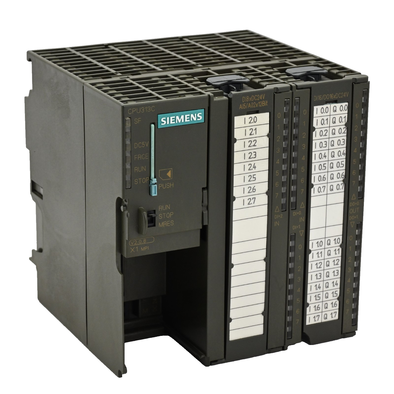 Siemens 6ES7 313-5BE01-0AB0 Simatic S7-300 Compact CPU 313C Module 24VDC
