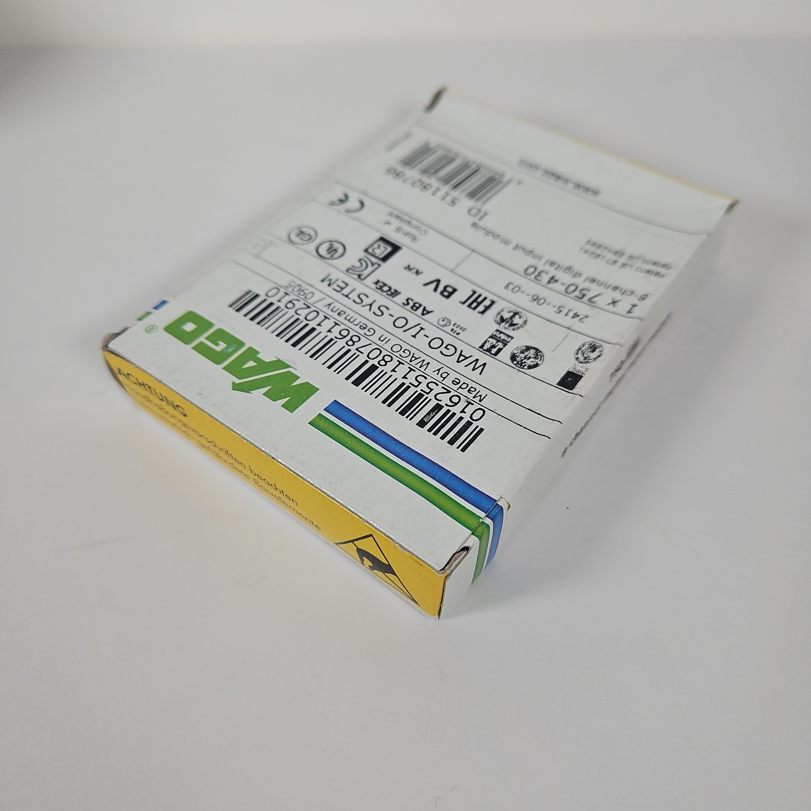 New SEALED Wago 750-430 I/O System 8 Channel Digital Input PLC Module in Box