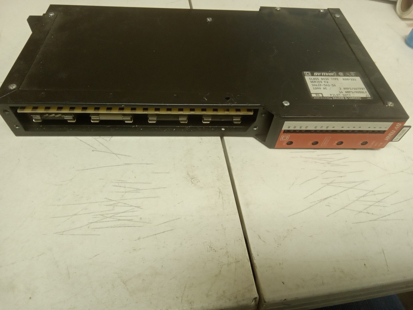 Square D 30619-502-50 Series F2 Class 8030 Type ROM-221 Input Module