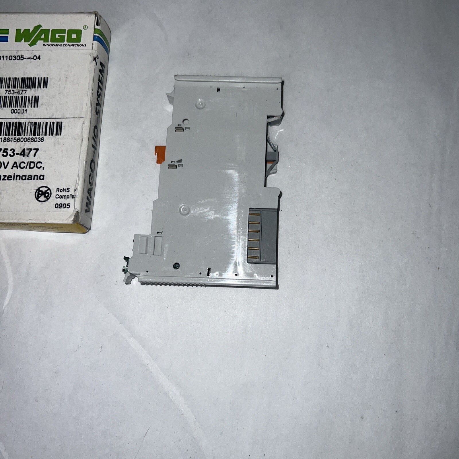 Wago 753-477 2-Channel Analog Input Module, 16 Bit, 0-10V AC/DV, Differential