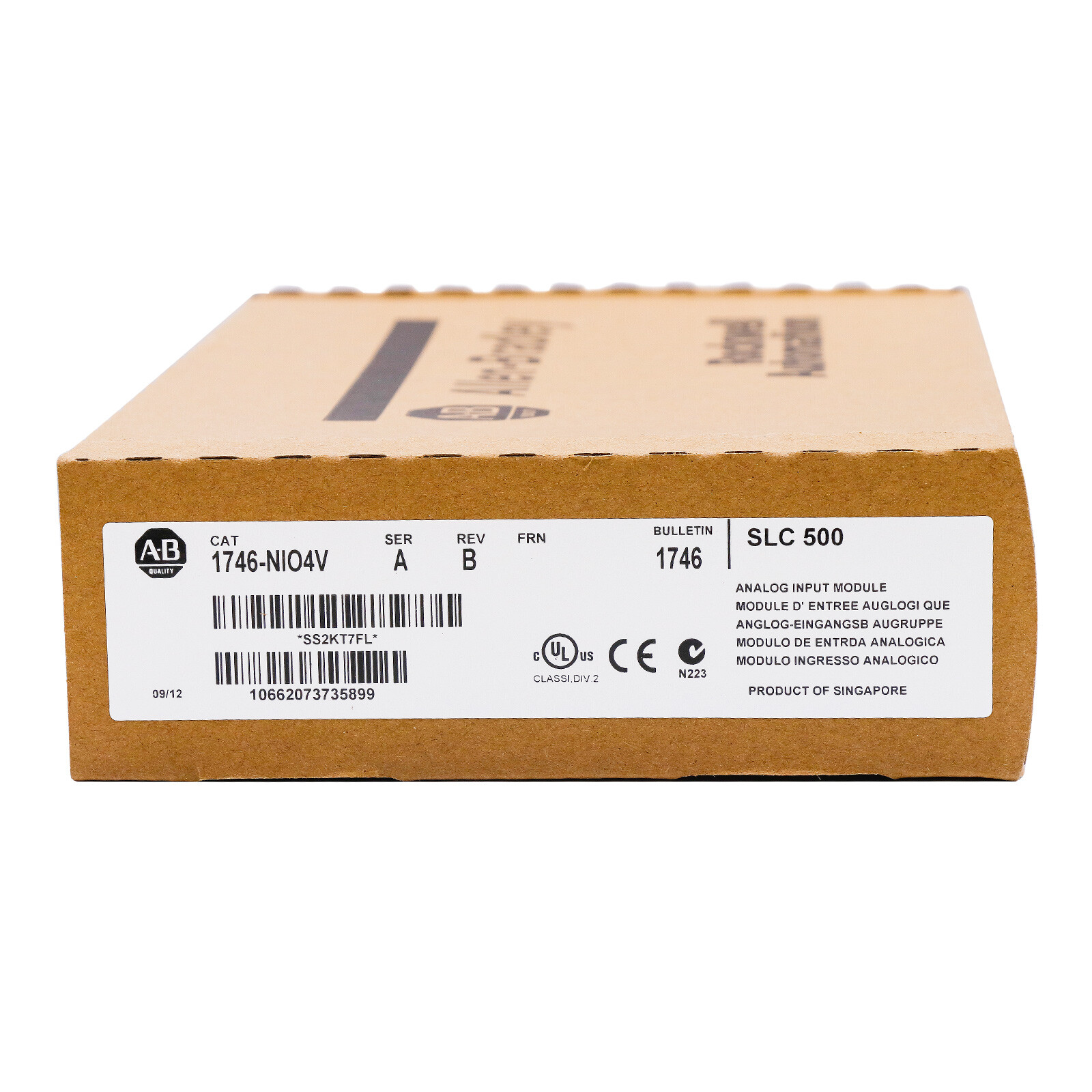 2019 New Sealed Allen Bradley 1746-NIO4V Analog Combination I/O Module 1746NIO4V