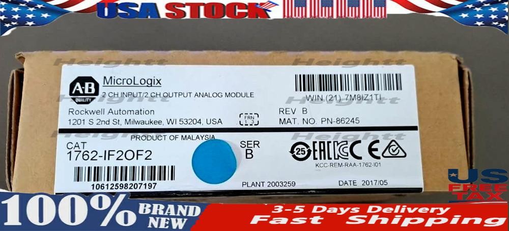 ALLEN BRADLEY 1762-IF20F2 INPUT AND OUTPUT ANALOG MODULE