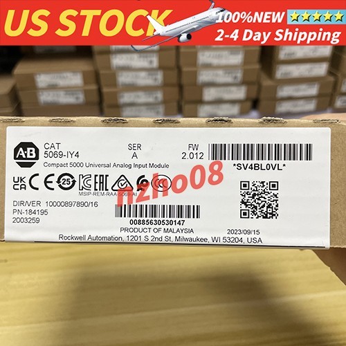 Allen-Bradley 5069-IY4 Compact 5000 UniversalAnalog Input Module Sealed