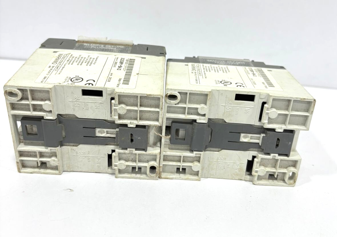 ABB XO08R1-B4.0 EXTENSION OUTPUT RELAY MODULE (LOT OF 2 PCS)