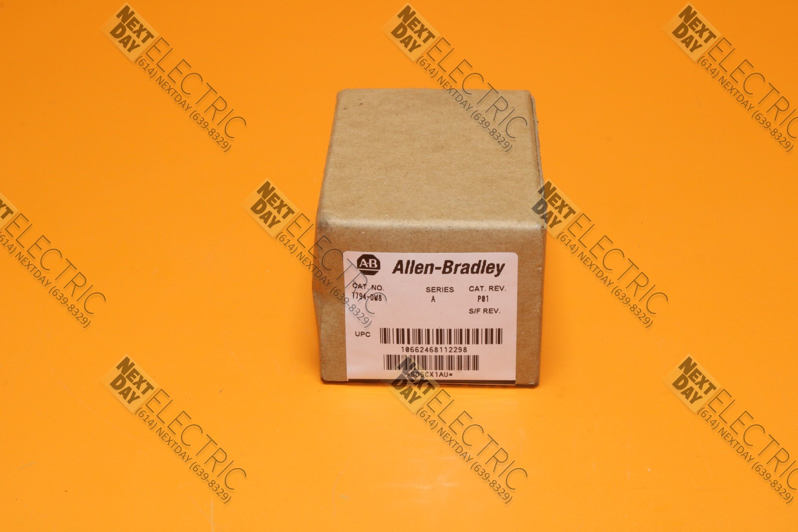 Allen Bradley, 1794-OW8, 1794-0W8, Flex I/O PLC Module Card Relay Output USA