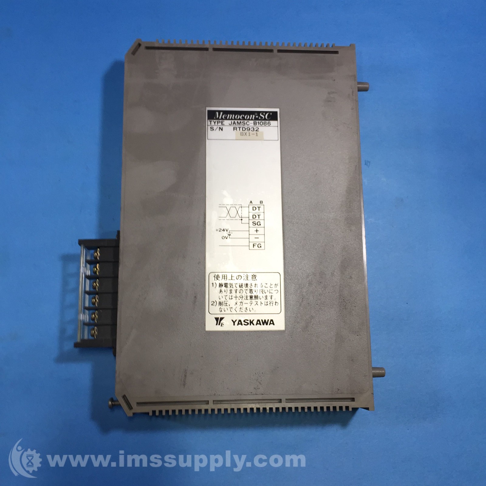 Yaskawa JAMSC-B1086 MEMOCON-SC M. I/F Module FNIP