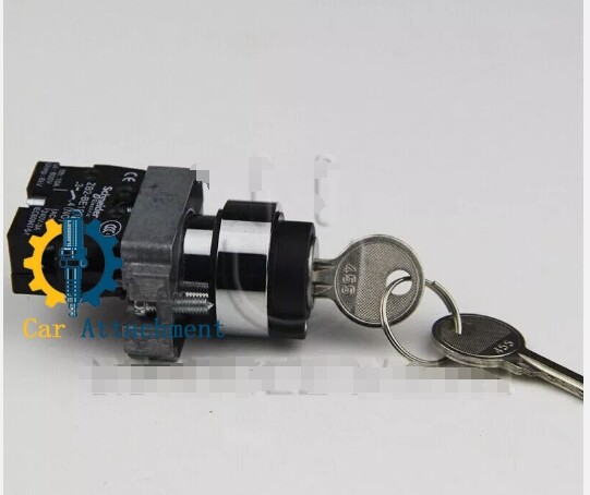 NEW Schneider XB2BG21C Key selector switch ZB2BG2C+ZB2BZ101C 1PCS