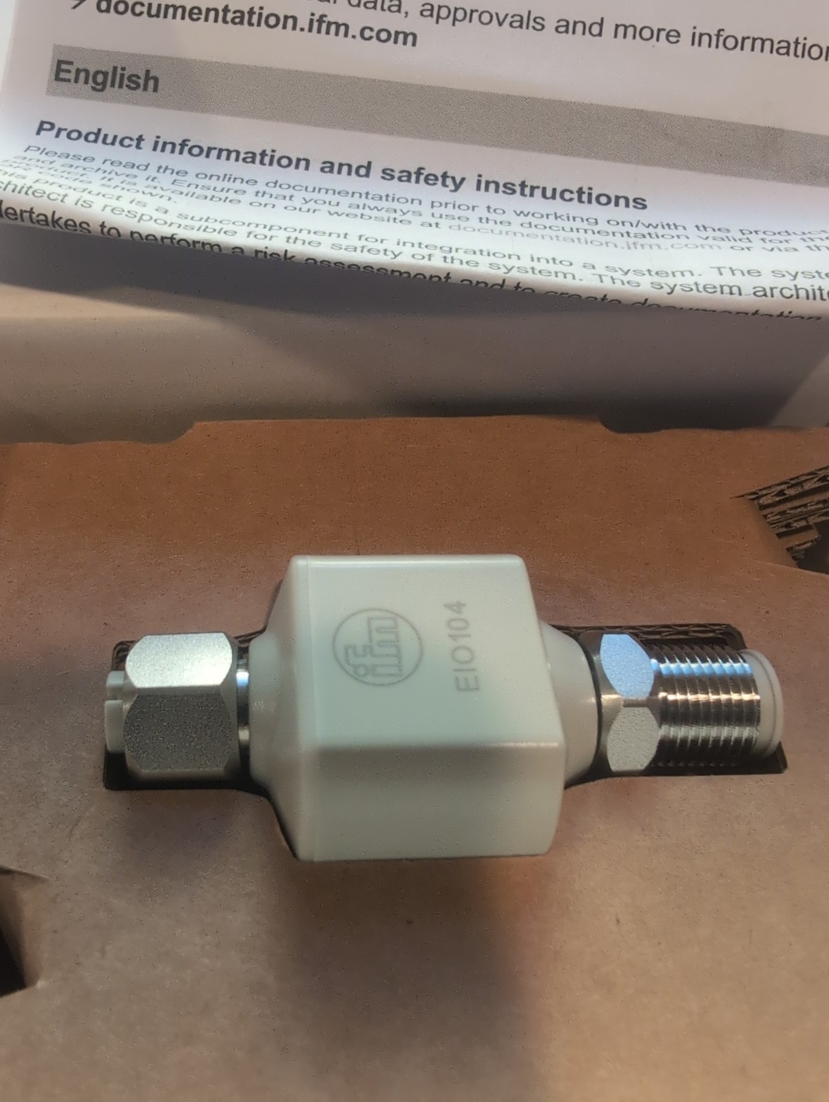 IFM EIO104, IO-Link/4-20mA Master Converter