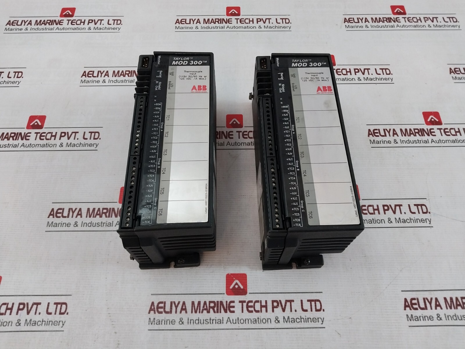 ABB TAYLOR MOD 300 Thermocouple Input Module 0.1A 6232BP10720C-K, 6232BP10730C-K