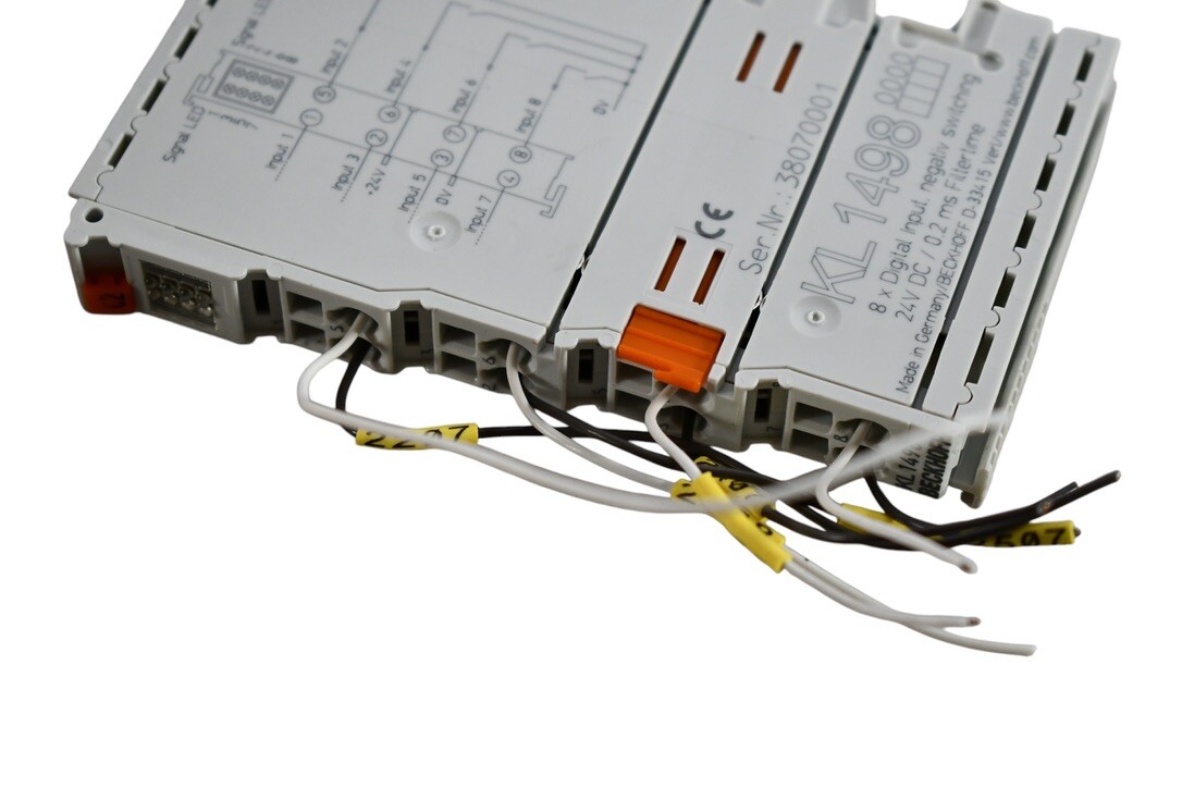 Beckhoff KL1498 | Bus Terminal, 8-channel digital input, 24 V DC, 0.2 ms, ground