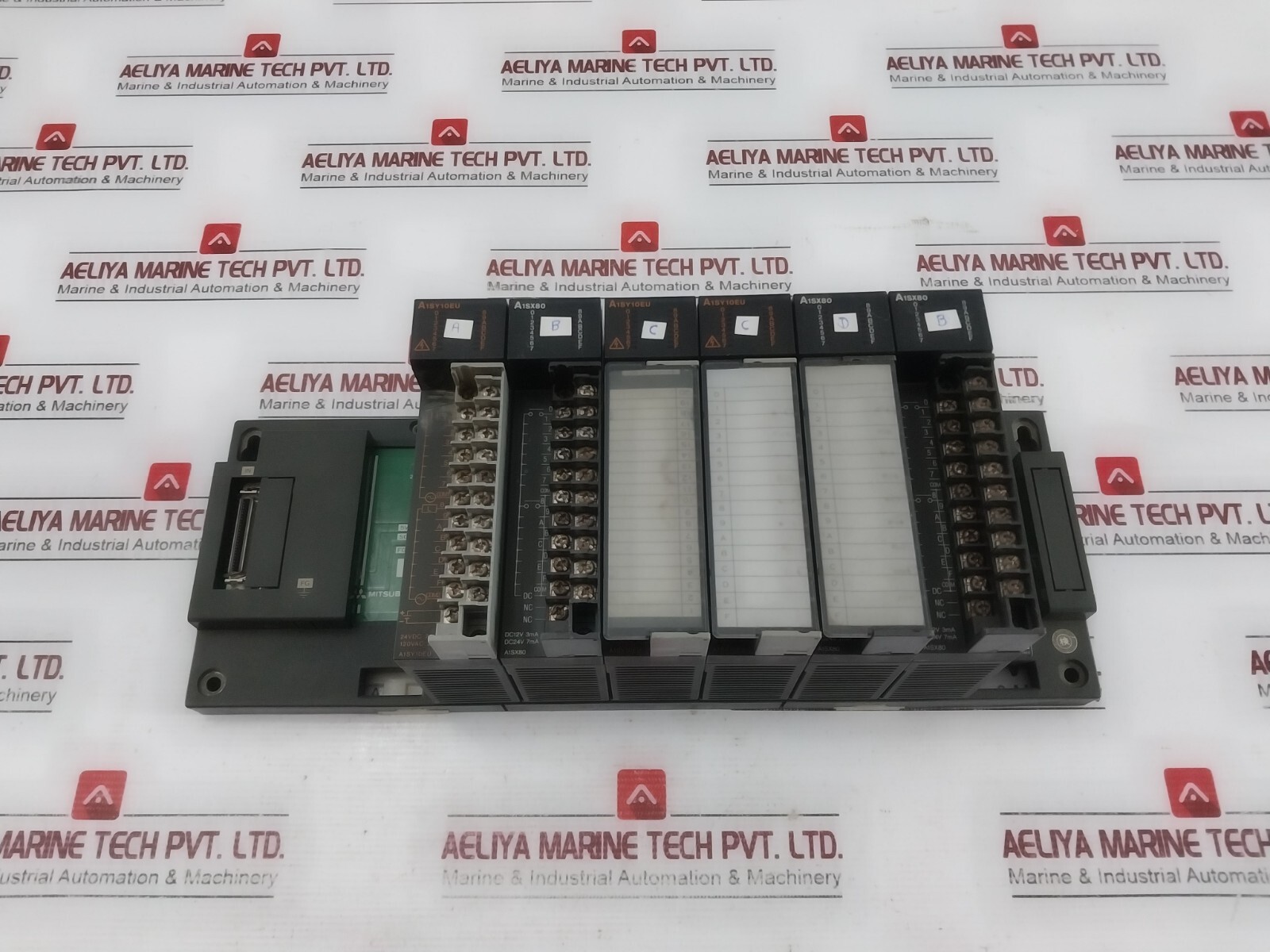 MITSUBISHI A1SY10EU,A1SX80 I/O Unit With A1S58B-s1 Base Unit