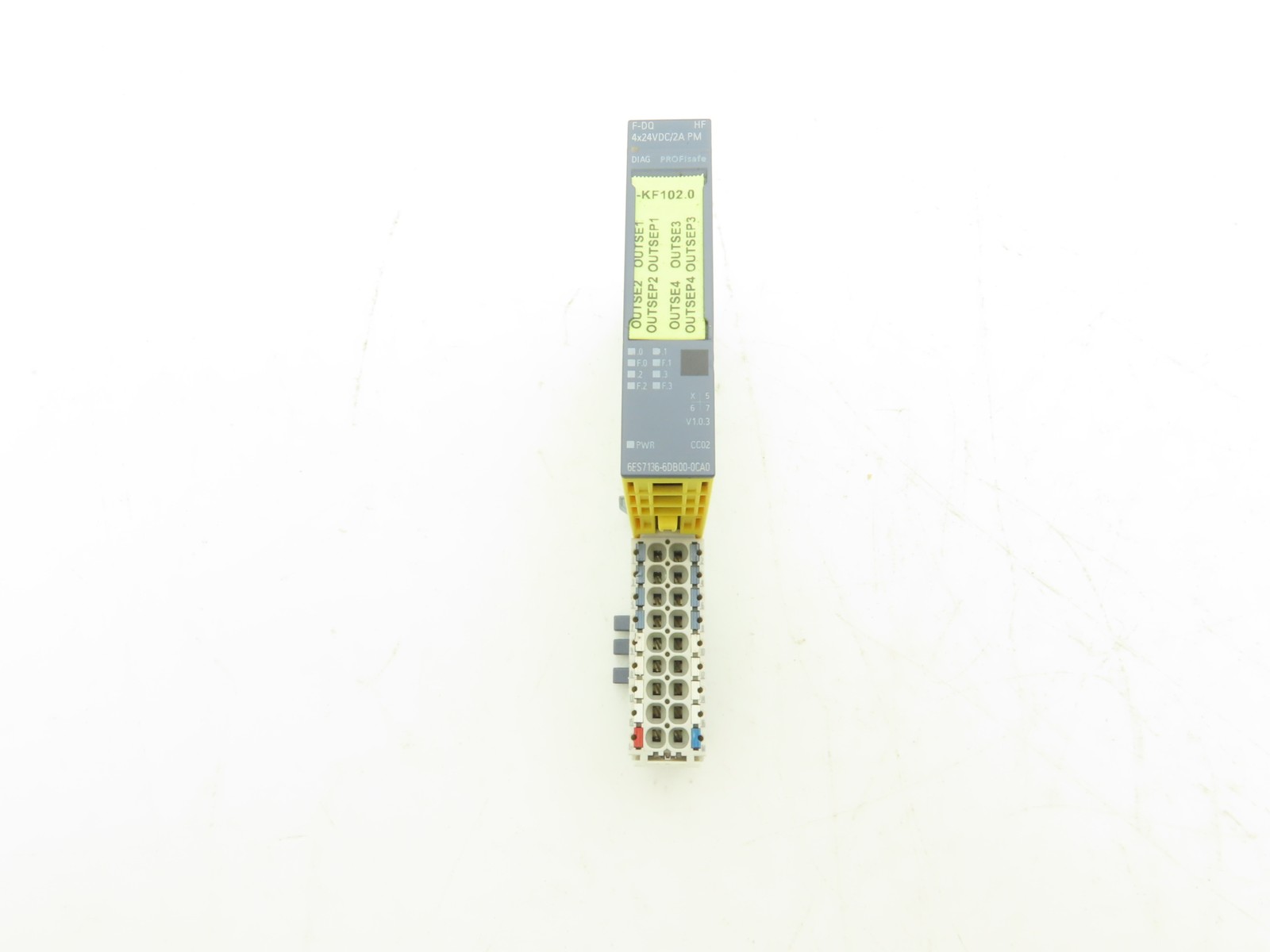 Siemens 6ES7 136-6DB00-0CA0 SIMATIC ET200SP Digital Output F-DQ 4X24 V DC/2A