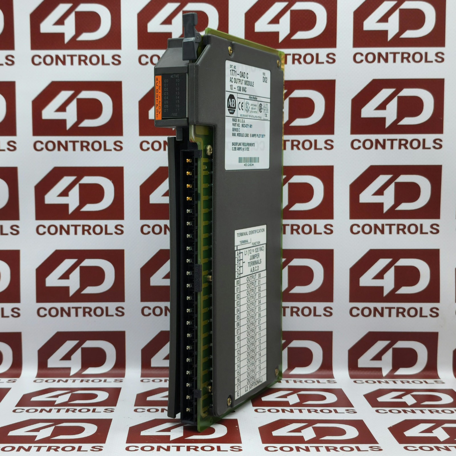 1771-OAD | Allen Bradley | PLC5, Digital Output Module, Used, Ser C