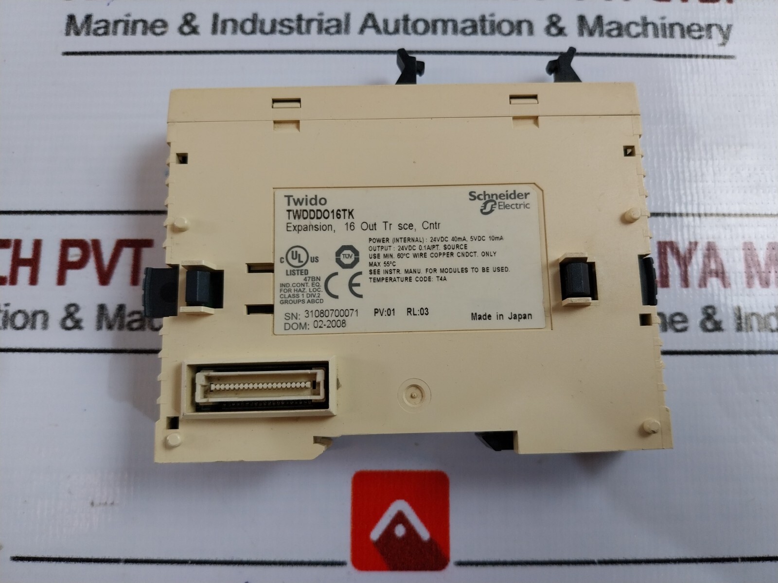 Schneider Electric TWDDDO16TK Expansion Module 16 Output Transistor