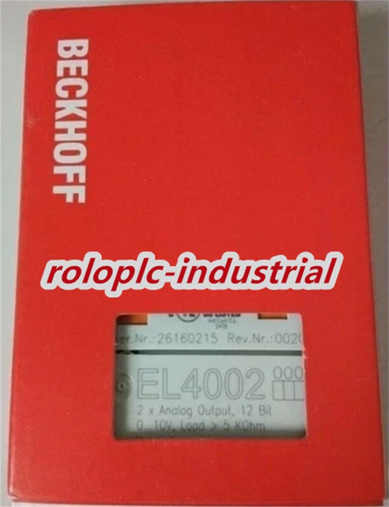 New BECKHOFF EL4002 PLC Module EL4002 Free Shipping