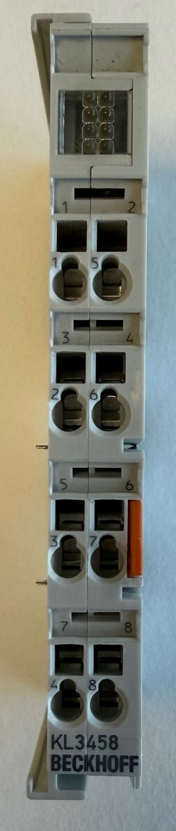 Beckhoff 8 x Analog Input Terminal / 4…20 mA / 12 Bit / KL3458