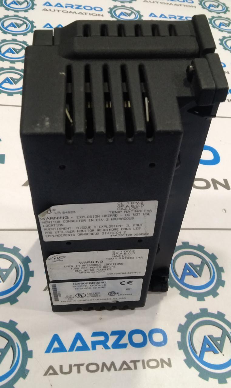 Ge Fanuc IC660BBD024U IC660TBD024K 12/24vdc 32 Source I/o Module