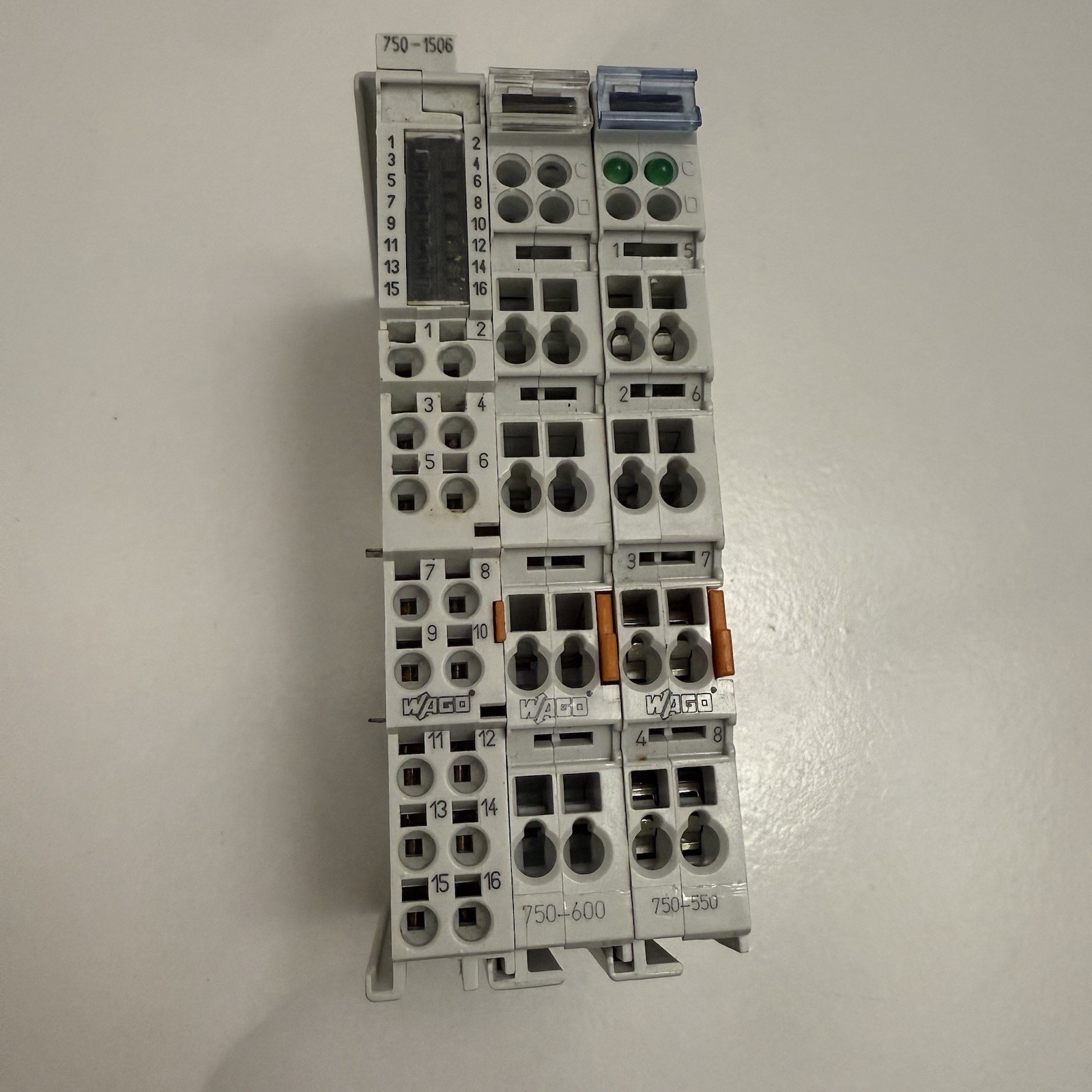 WAGO lot 750-550, 750-600, and 750-1506