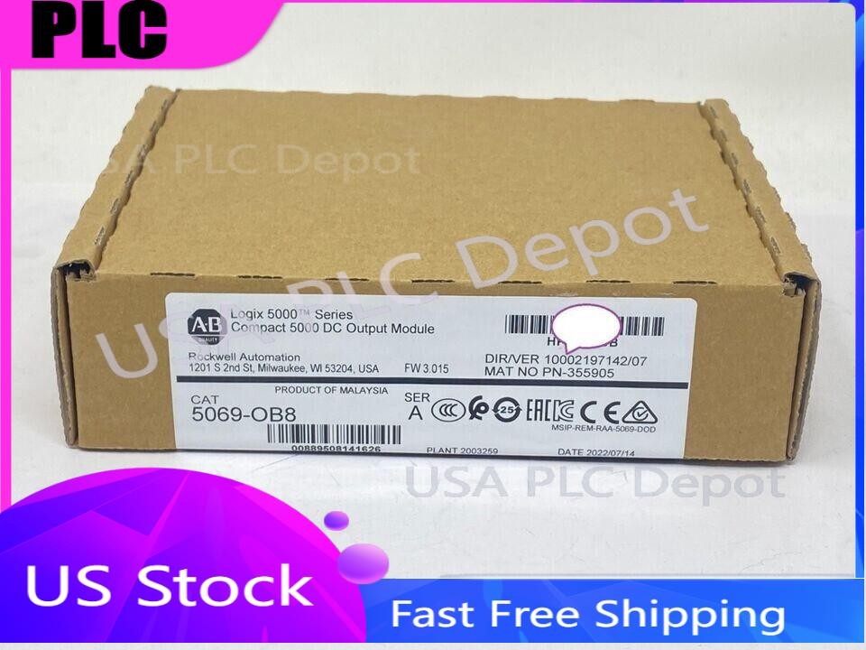 Allen Bradley 5069-OB8 Compact 5000 DC Output Module 5069OB8 AB