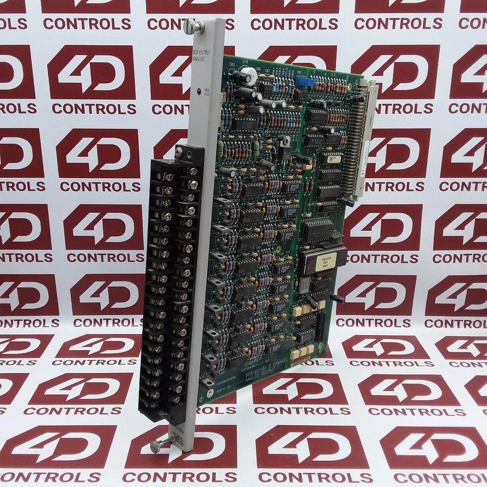 505-6208A | Siemens | Analog Output Module, 0-10V, 0-20mA, 8 Point, Used