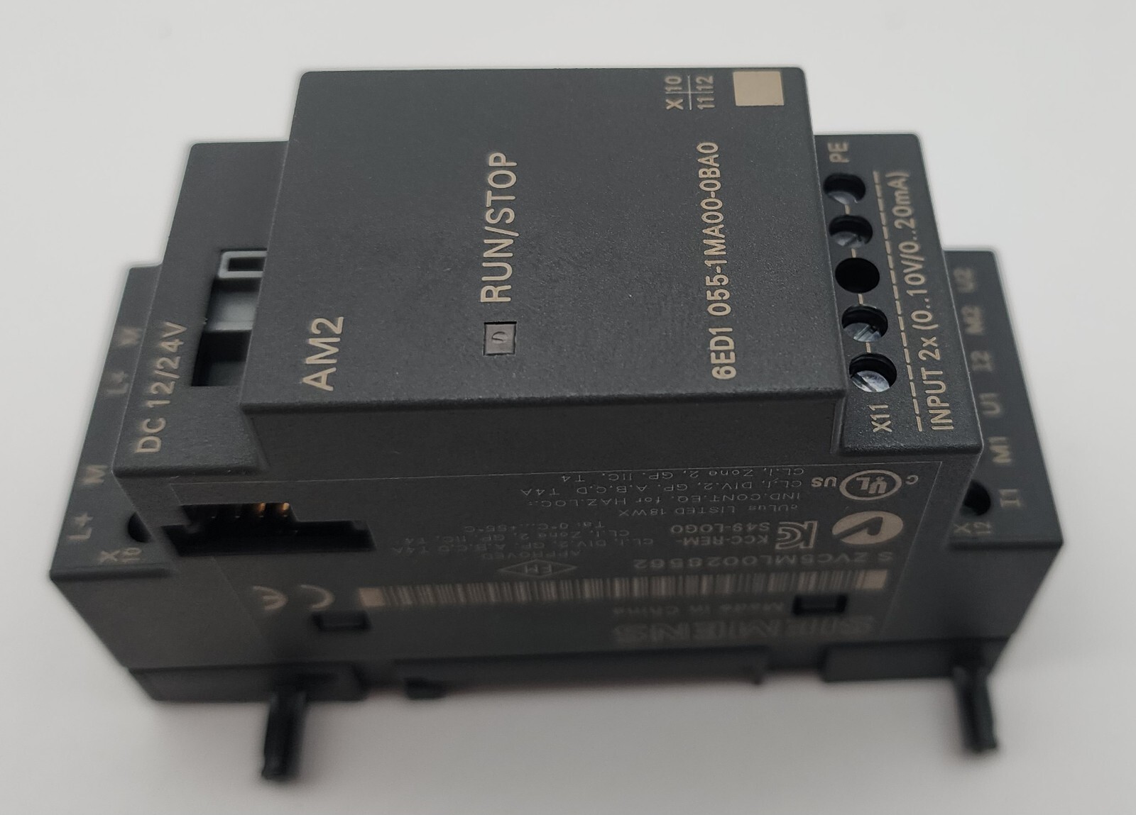 SIEMENS 6ED1055-1MA00-0BA0 EXP MODULE LOGO AM2 6ED10551MA000BA0 *NDA AVAILABLE*