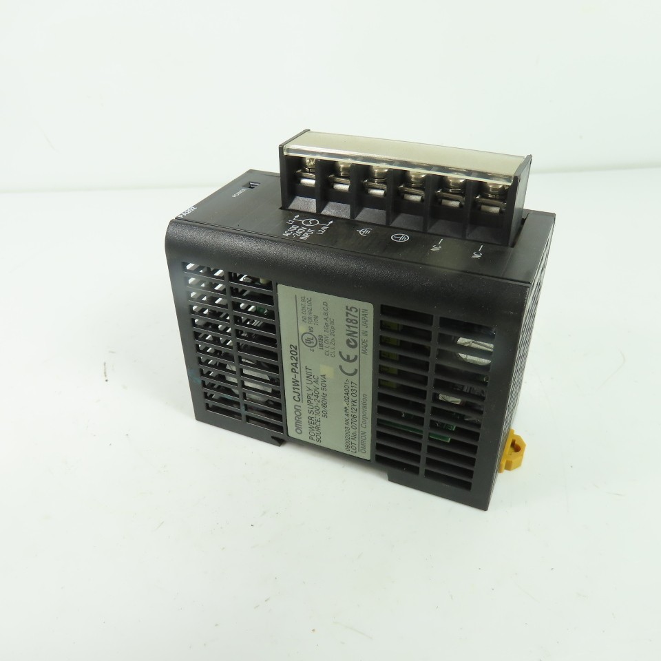 Omron CJ1W-PA202 Power Supply Unit 100-240V AC 50VA Input