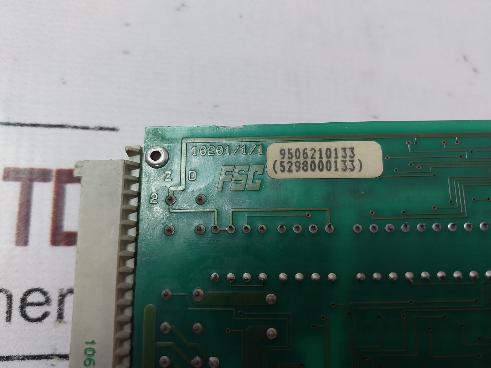 HONEYWELL FSC 10201/1/1 MODULE 12D1/PN1-09FG/88 9506210133 106349-1 10-95