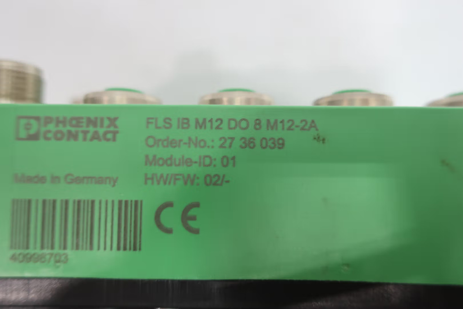 Phoenix Contact FLS IB M12 DO 8 M12-2A 2736039 Distributed I/o Module 24vdc