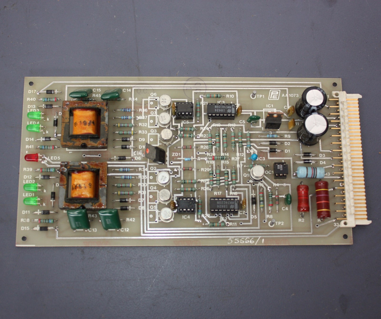 AUTO FIRE PROTECTION AA1073 THYRISTOR FIRING CARD 55556/1