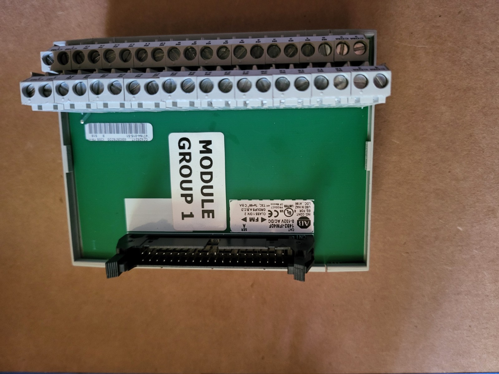 Allen Bradley 1492-IFM40F Series A Revision A Digital I/O Interface Module