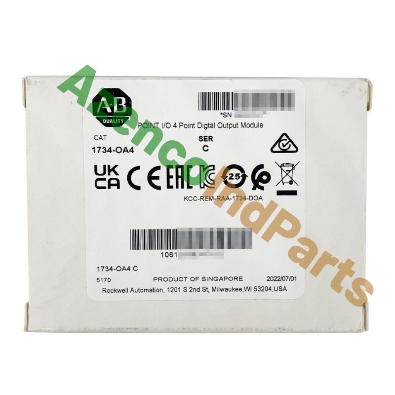 New Allen-Bradley 1734-OA4 POINT I/O 4 Point Digital Output Module 1734OA4