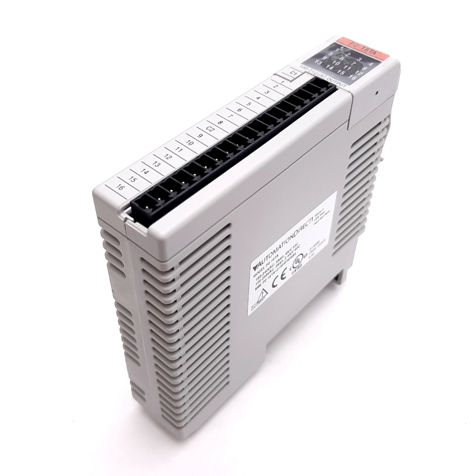 Automation Direct P2-16TA P2000 PLC AC Output Module, 16-Point, 100-240VAC